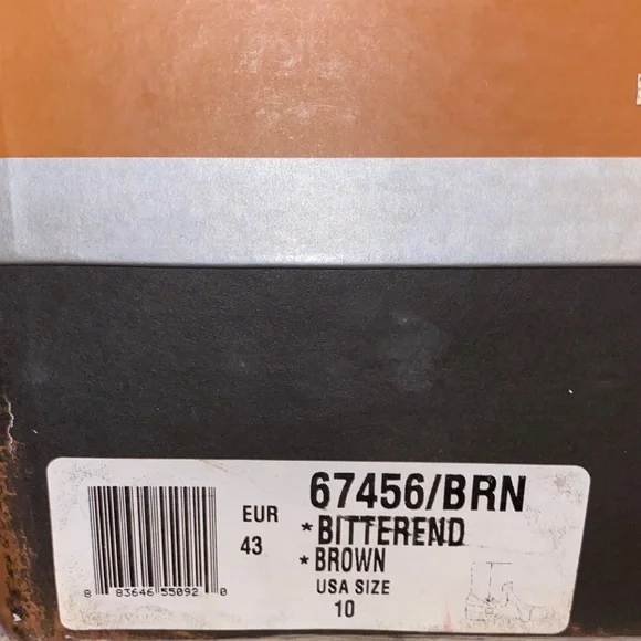 Mark Nason Bitterend Rock Lives Italian Leather Mens Boots Size 10 With Box